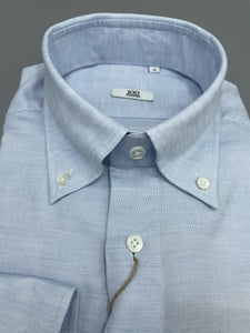 100 Hands - Lt. Blue Oxford Cotton Linen Shirt