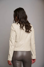 Load image into Gallery viewer, Model wearing Rino &amp; Pelle - Javy Jacket in Stone - back.
