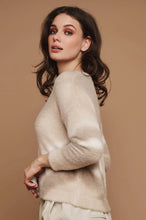 Load image into Gallery viewer, Model wearing Rino &amp; Pelle - Kivi Sweater in Caramel Mix.
