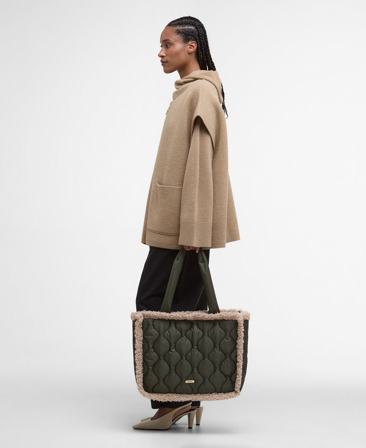 Barbour - Marine Quilt Tote Bag