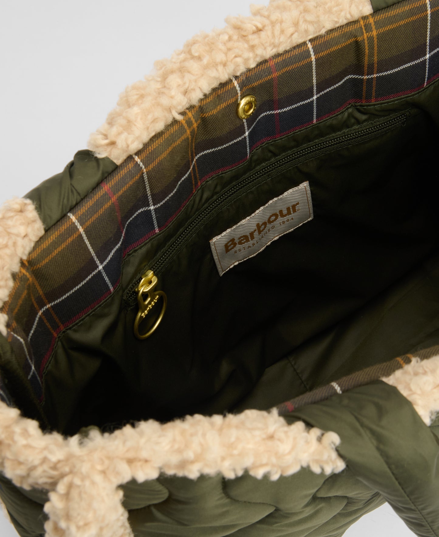 Barbour - Marine Quilt Tote Bag