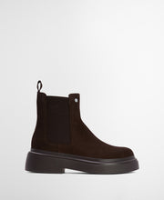 Load image into Gallery viewer, Barbour - Celina Chelsea Boot - Espresso Suede

