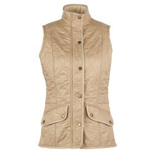Load image into Gallery viewer, Barbour Cavalry Gilet in Light Fawn.
