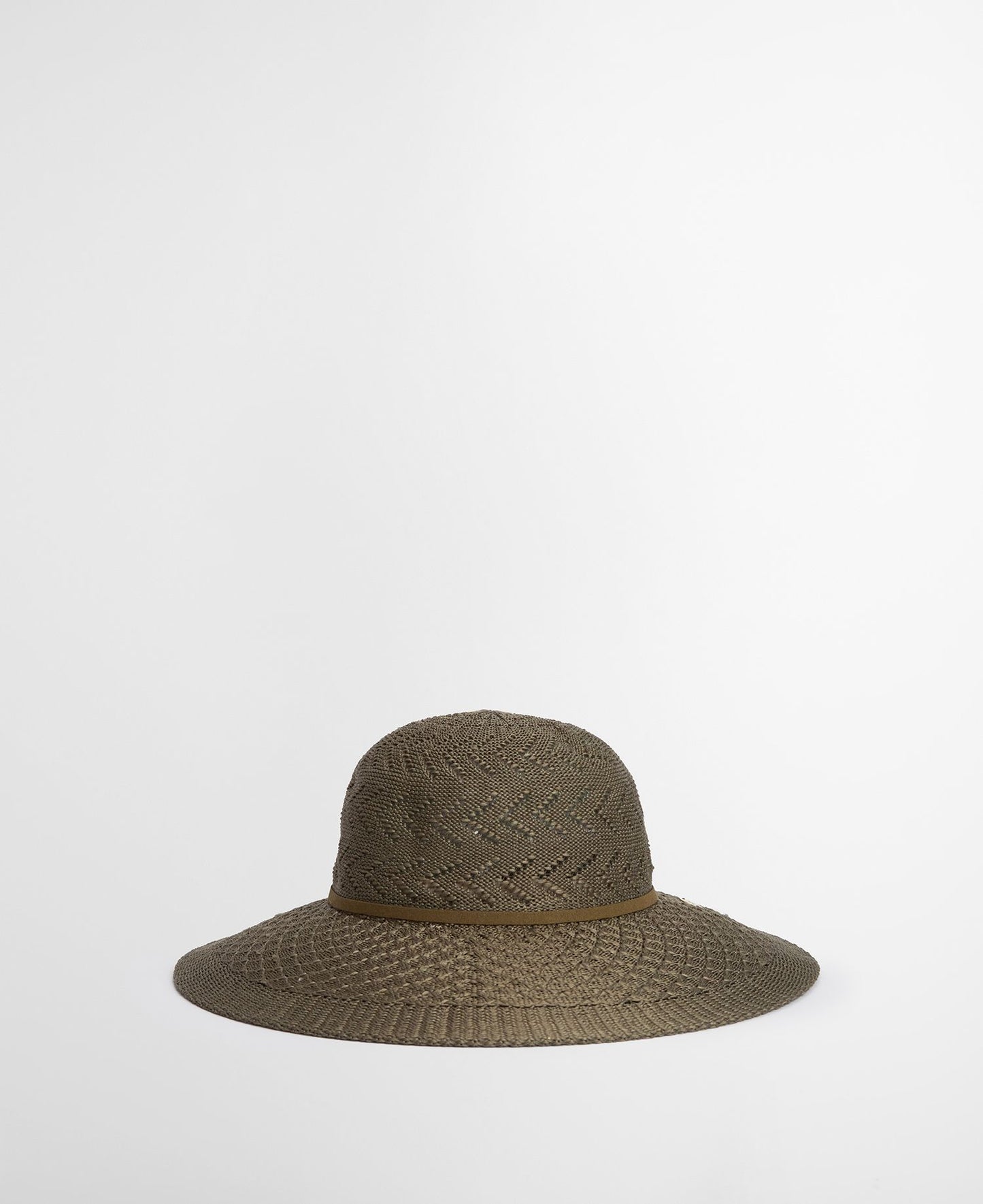 Barbour Robin Sun Hat in Dusky Green.