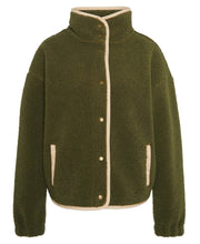 Load image into Gallery viewer, Barbour Violetta Fleece in Dark Moss
