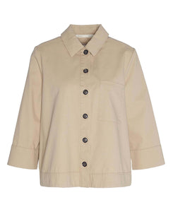 Barbour Fleur Shirt in White Pepper.