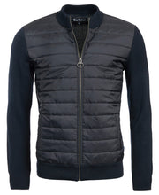 Load image into Gallery viewer, Barbour Essential Carn Baffle Zip Thru in Navy.
