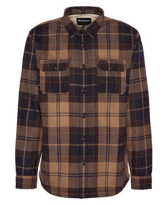 Barbour Willberry Overshirt in Autumn Dress.