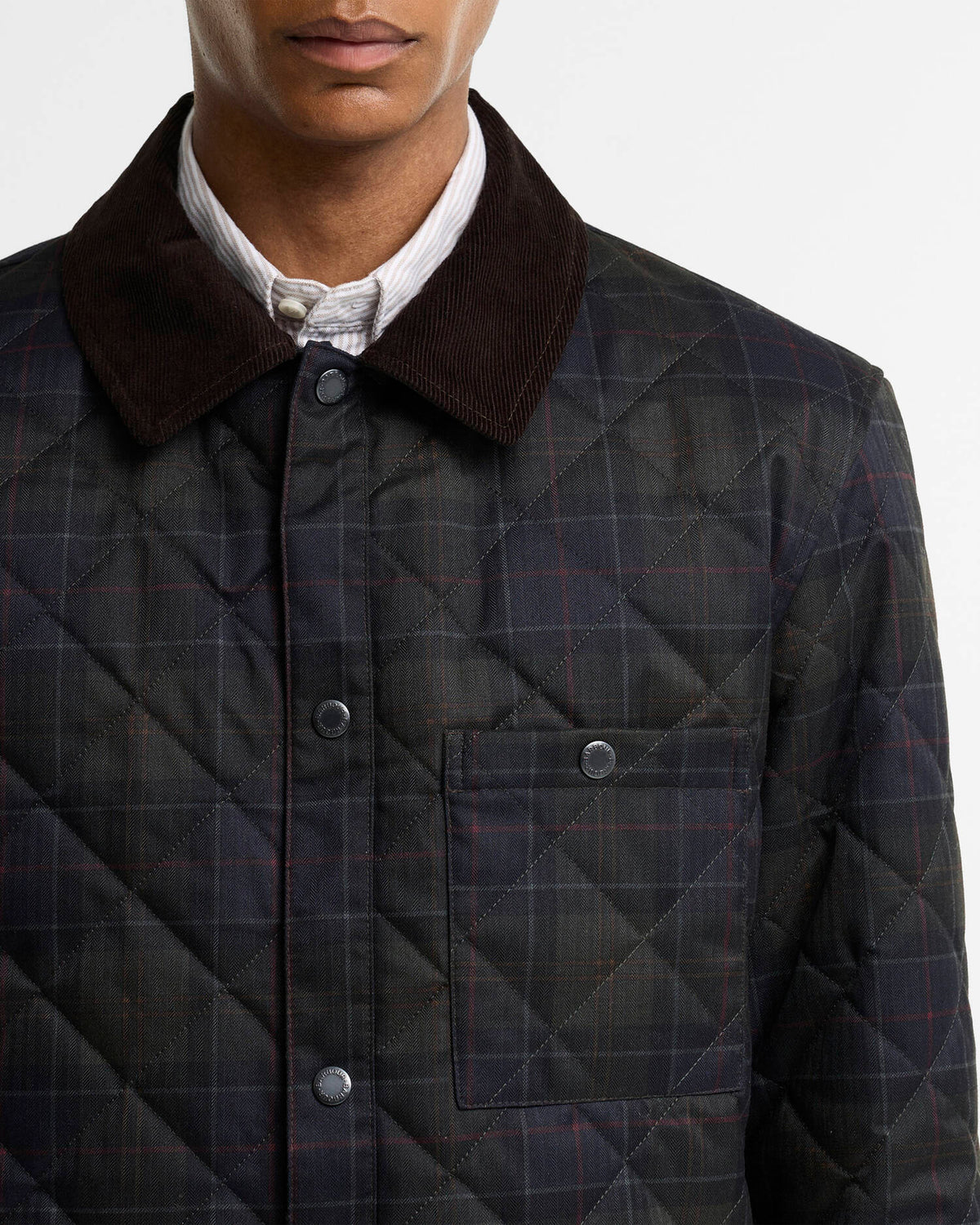 Barbour - Tartan Quilted Shirt Jacket