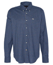 Load image into Gallery viewer, Barbour Preston Reg Tattersall Shirt in Dark Navy.
