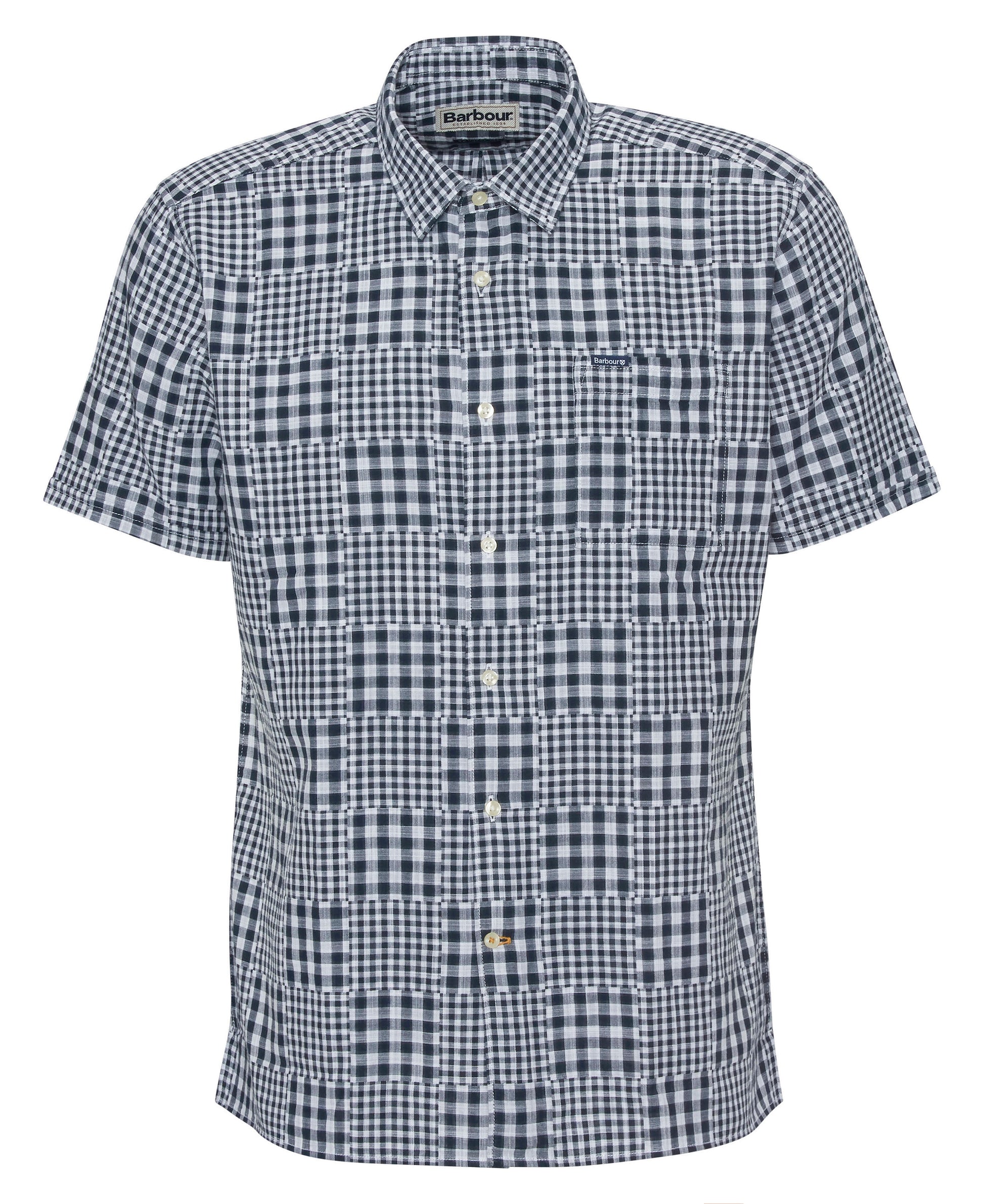 Barbour Willowbeach Summer Fit Shirt in Navy.