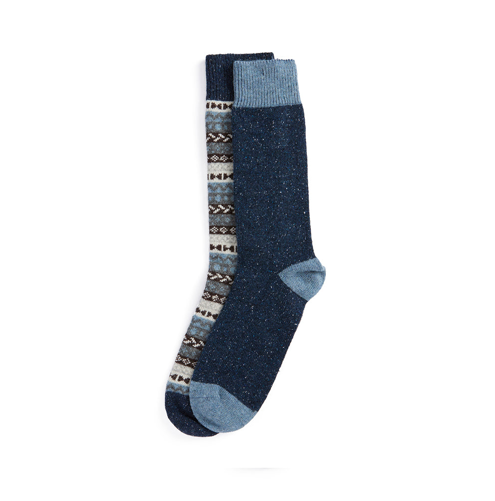 Barbour - Fair Isle Sock 2- Pack