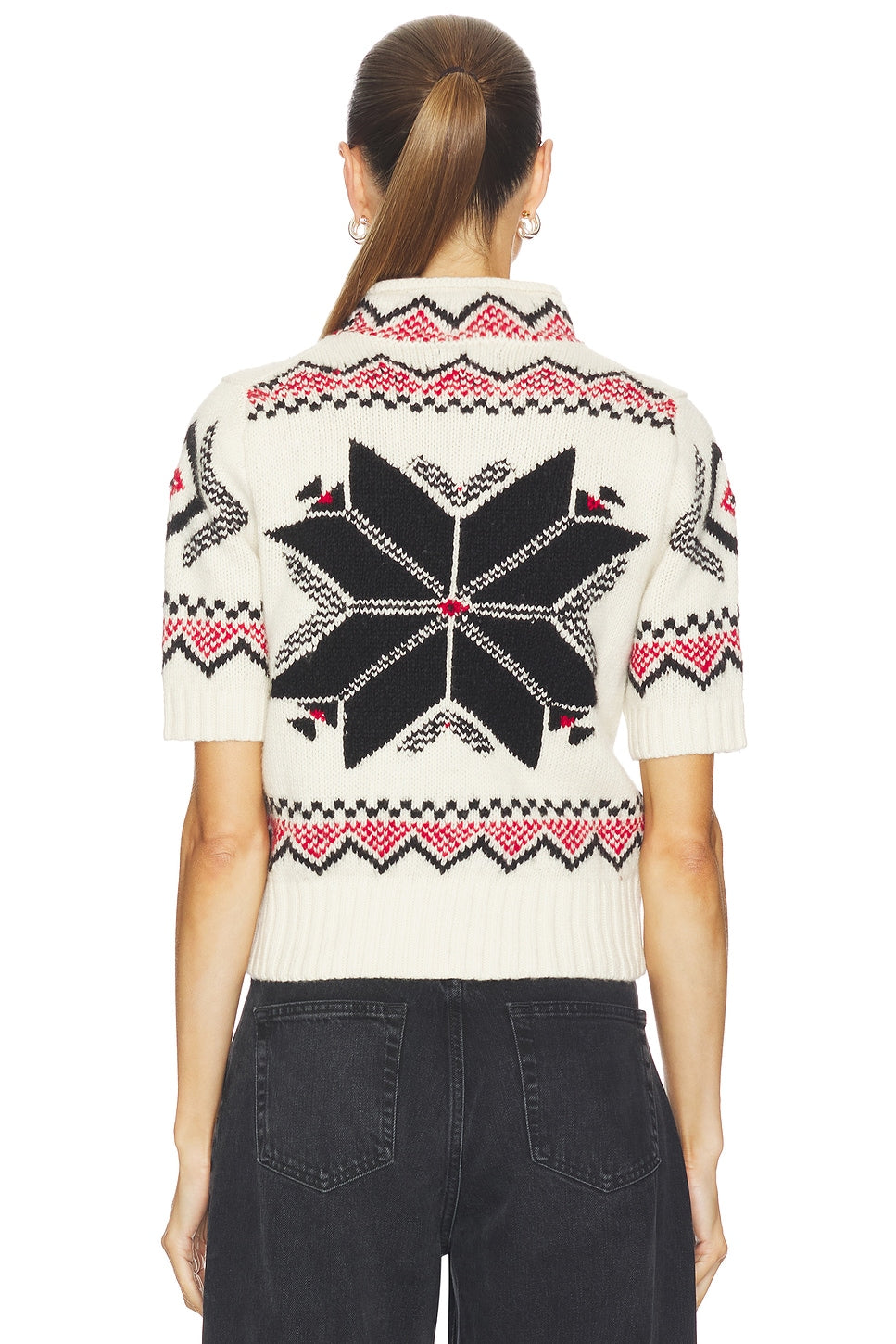 Polo Ralph Lauren - Cotton Wool Blend SS Mock Neck Sweater