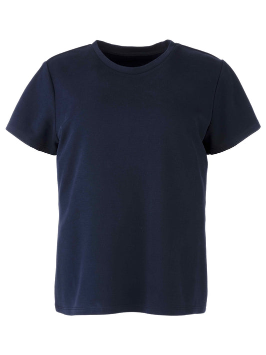 Kut from the Kloth - Remington - Scoop Neck S/S T-Shirt in Navy.