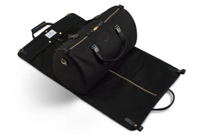 Bennett Winch - Suit Carrier Holdall Canvas in Black.