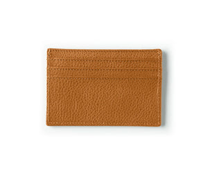 Ghurka - Slim Credit Card Case No. 204 in Vintage Tan Leather.