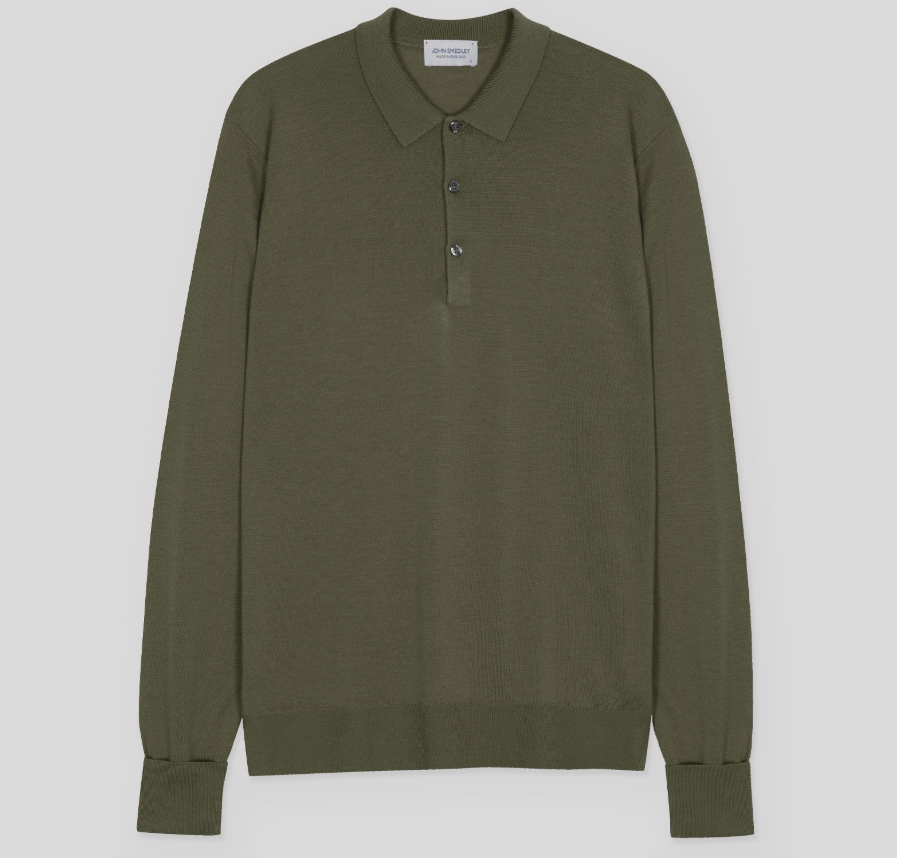 John Smedley - Cotswald Extra Fine Merino Wool Polo Shirt