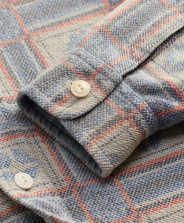 RRL - Print Reverse Terry Workshirt
