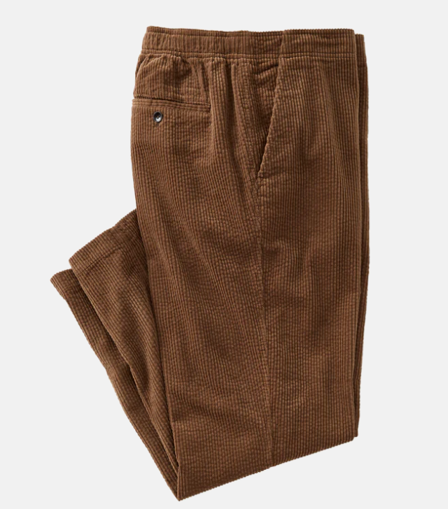 Borgo 28 - Elastic Corduroy Drawstring Pant
