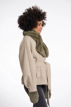 Load image into Gallery viewer, Rino &amp; Pelle - Stip Faux Fur Scarf
