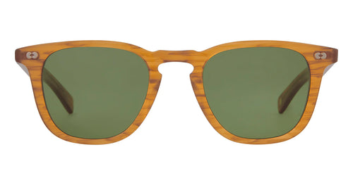 Garrett Leight - Brooks X 48 in Butterscotch/Pure Green.