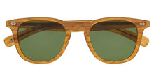 Load image into Gallery viewer, Garrett Leight - Brooks X 48 in Butterscotch/Pure Green.
