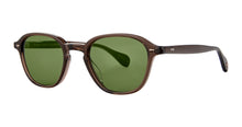 Load image into Gallery viewer, Garrett Leight - Gilbert 46 in Espresso/Pure Green.
