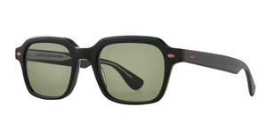 Garrett Leight - OG Freddy P 49 in Black/Valley View Green.