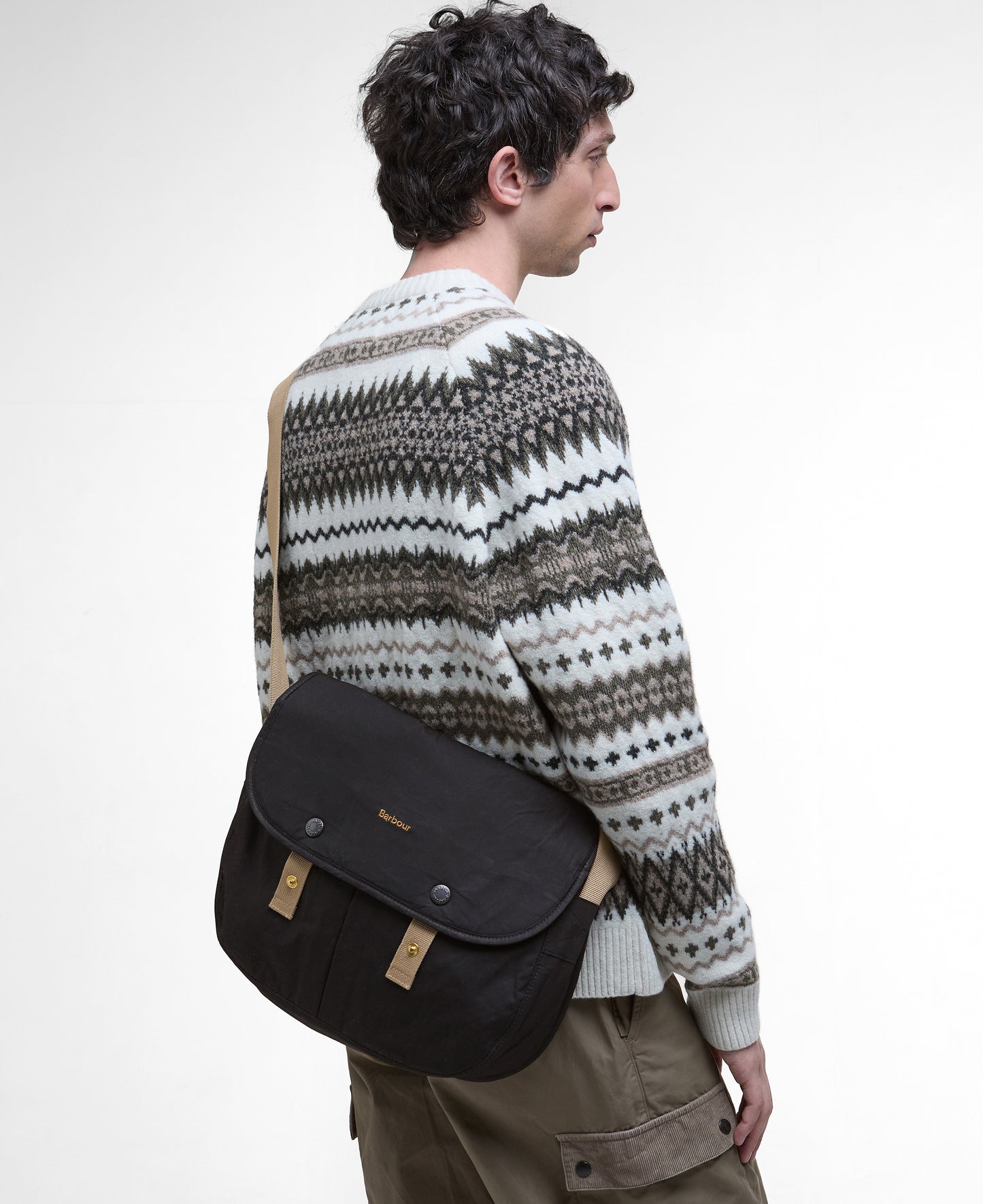 Barbour -  Transport Riever Crossbody Bag