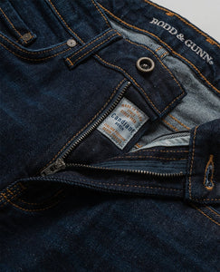 Rodd & Gunn - Sutton Straight Italian Denim in RL Dark Blue.