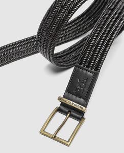 Rodd & Gunn - Stirling Stretch Belt in Nero.