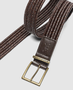 Rodd & Gunn - Stirling Stretch Belt in Testa Di Moro.