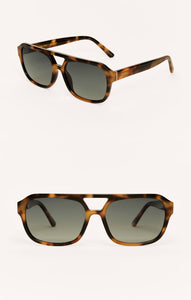 ZSupply After Hour Sunglasses in Dark Tortoise - Gradient Polarized.