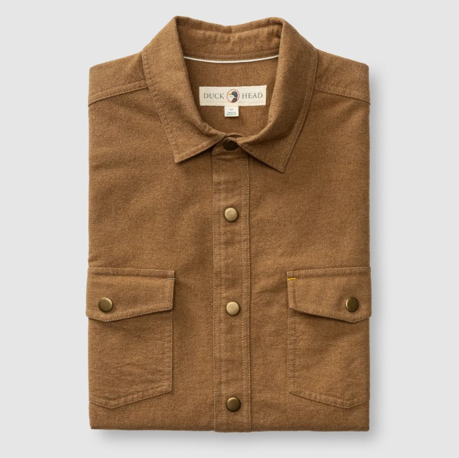 Duckhead - Brushed Canvas Snap Shirt