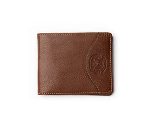 Ghurka - Classic Wallet No. 101 in Vintage Chestnut Leather.