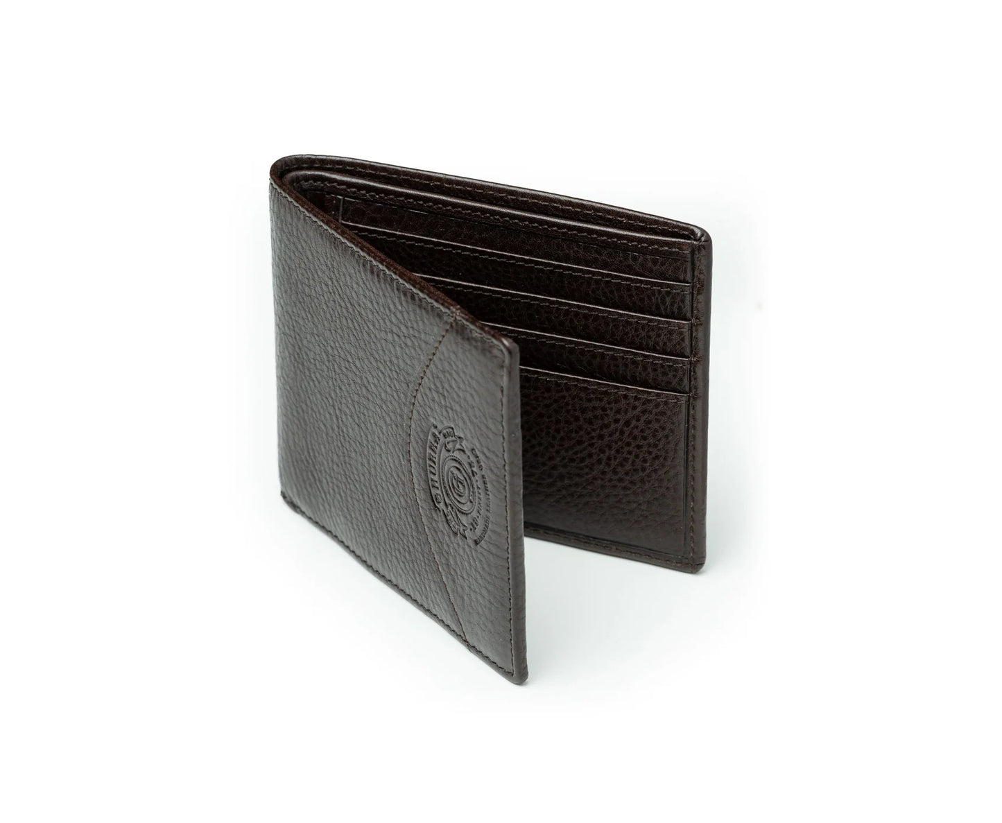 Ghurka - Classic Wallet No. 101 in Vintage Walnut Leather.