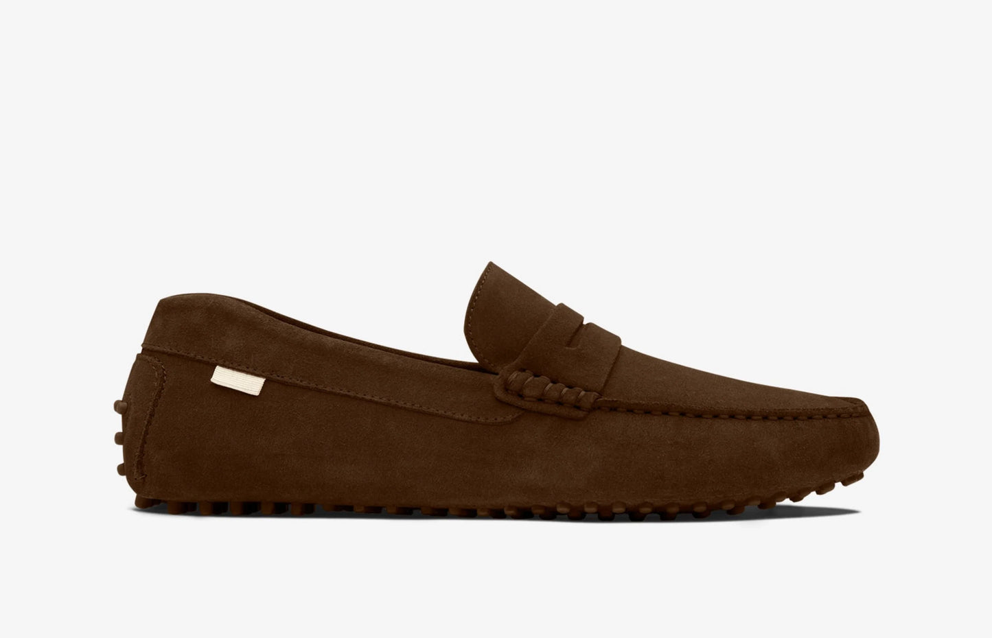 Oliver Cabell Men's Driving Loafers in Chocolate.