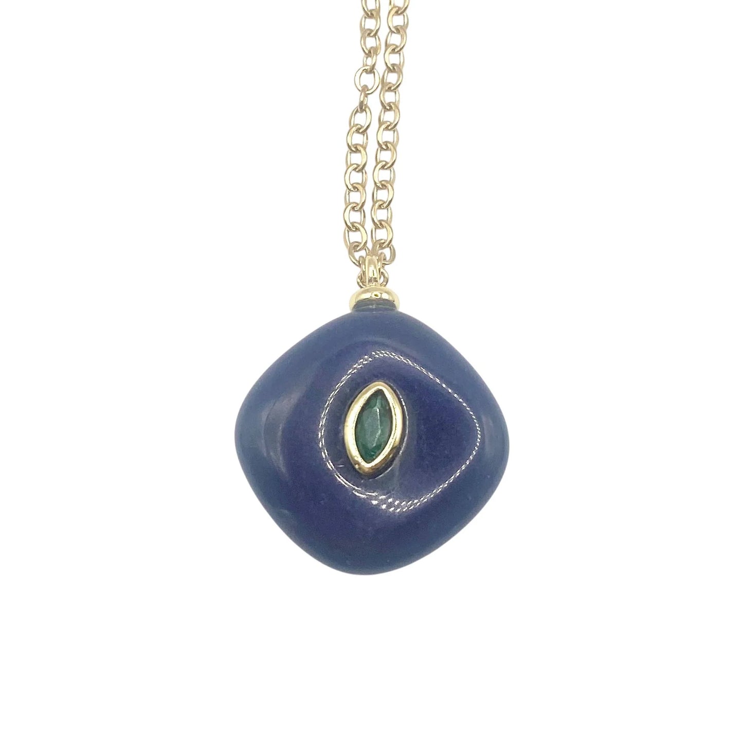 VB & CO. - Genuine Gemstone Crystal Necklace