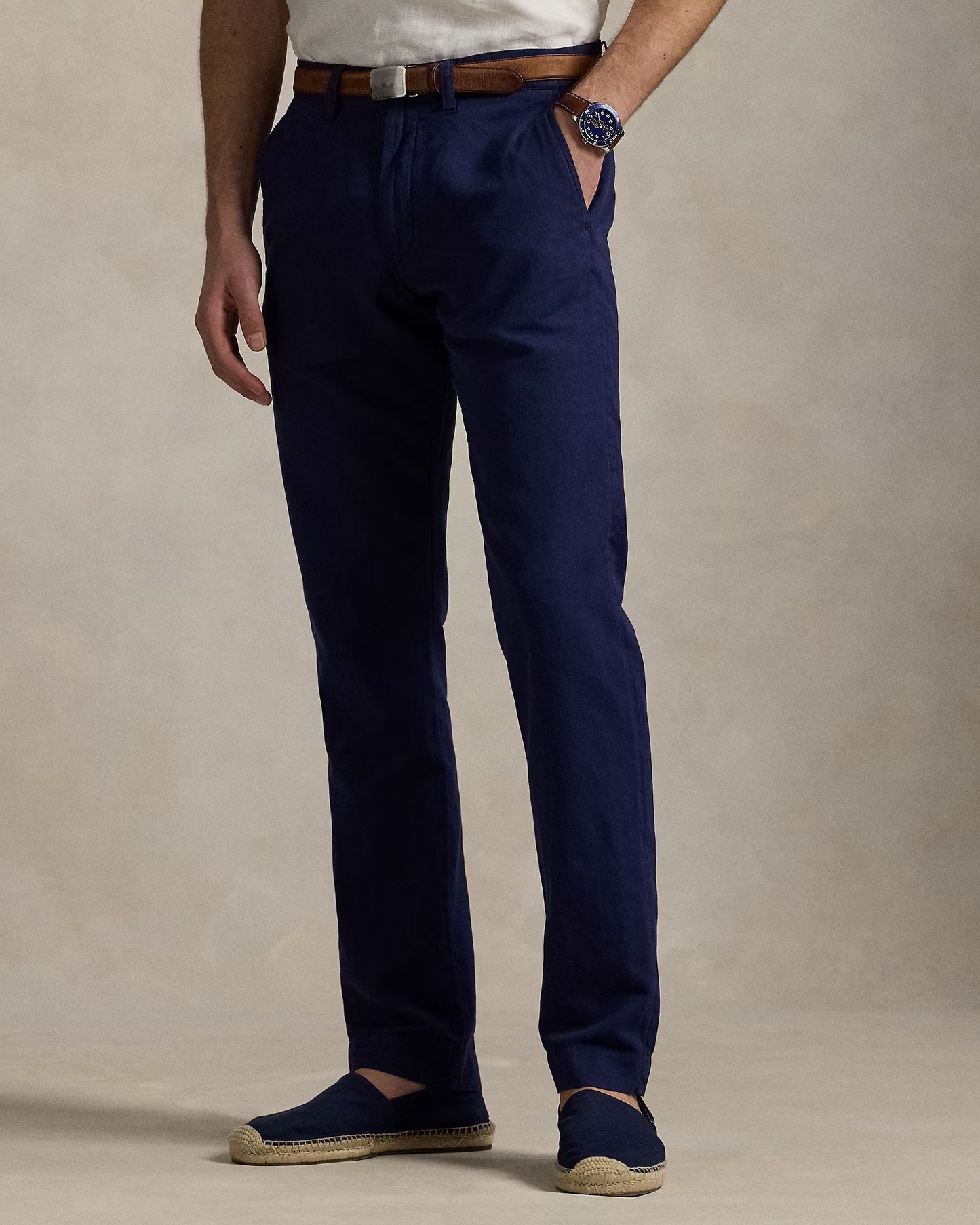 POLO Ralph Lauren - Bedford Cotton/Linen Maritime Straight Pant