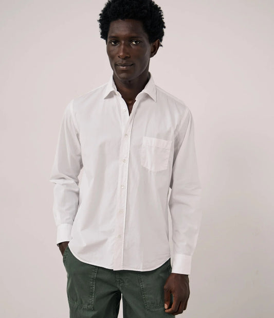 Hartford - Paul Cotton Gabardine Shirt
