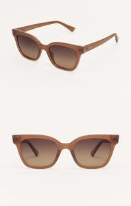 ZSupply High Tide Sunglasses in Taupe - Gradient Polarized.