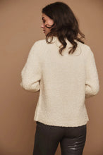 Load image into Gallery viewer, Model wearing Rino &amp; Pelle - Dinty Sweater in Dove - back.
