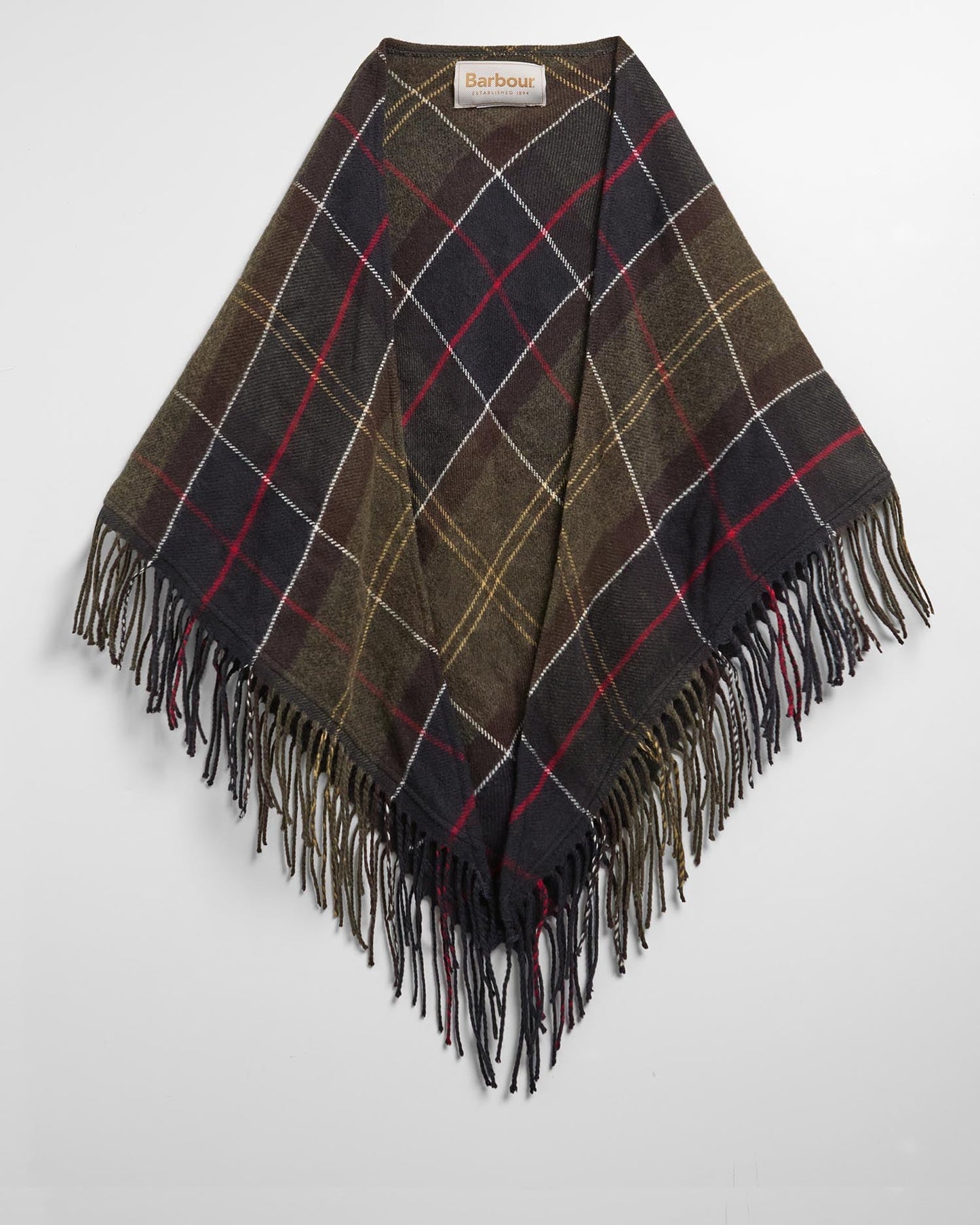Barbour- Kirklees Tartan Triangular Scarf