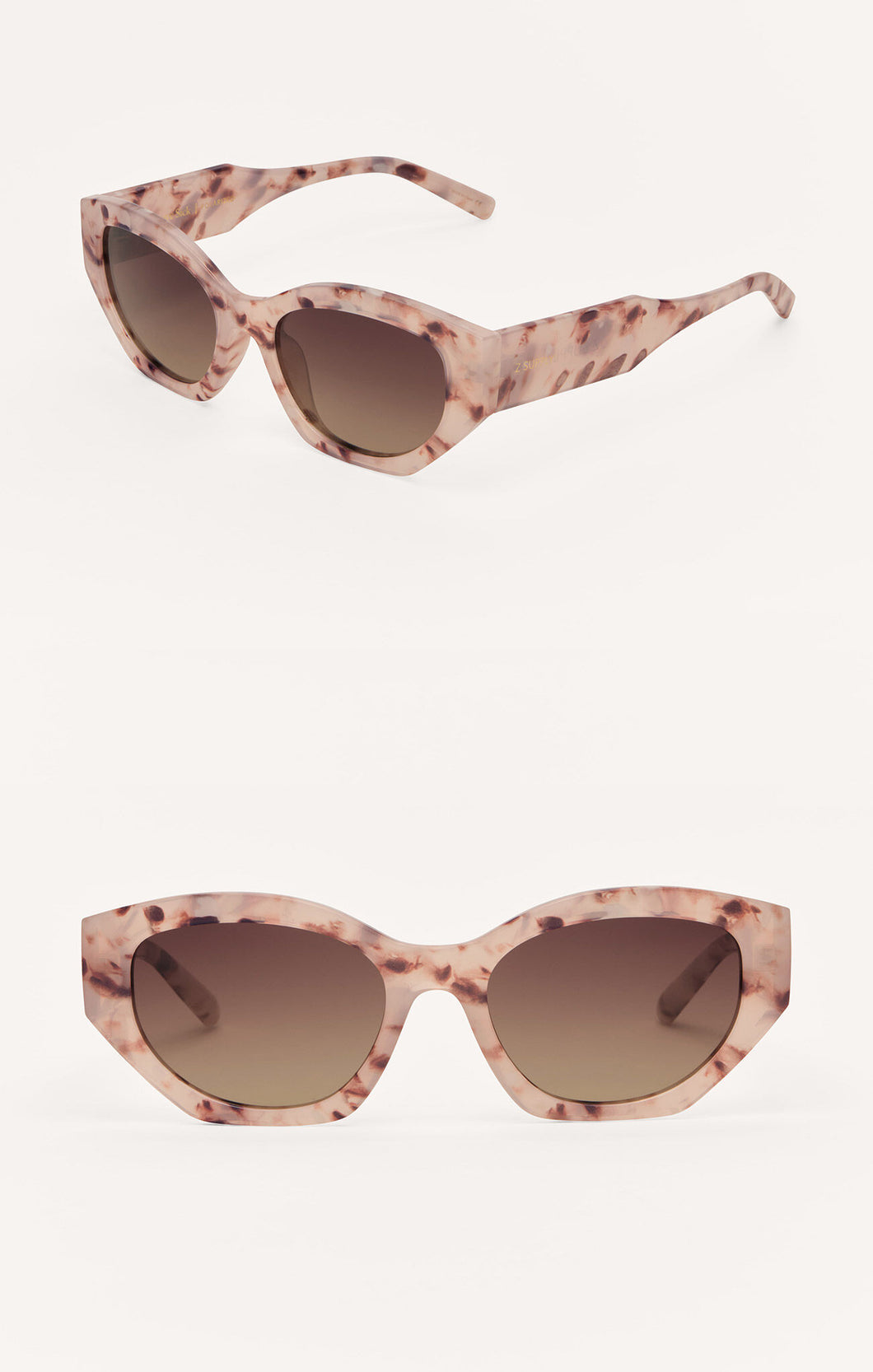 ZSupply Love Sick Sunglasses in Warm Sands - Gradient Polarized.