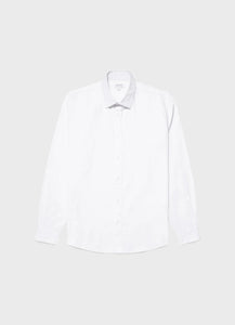 Sunspel - Oxford Shirt in White.