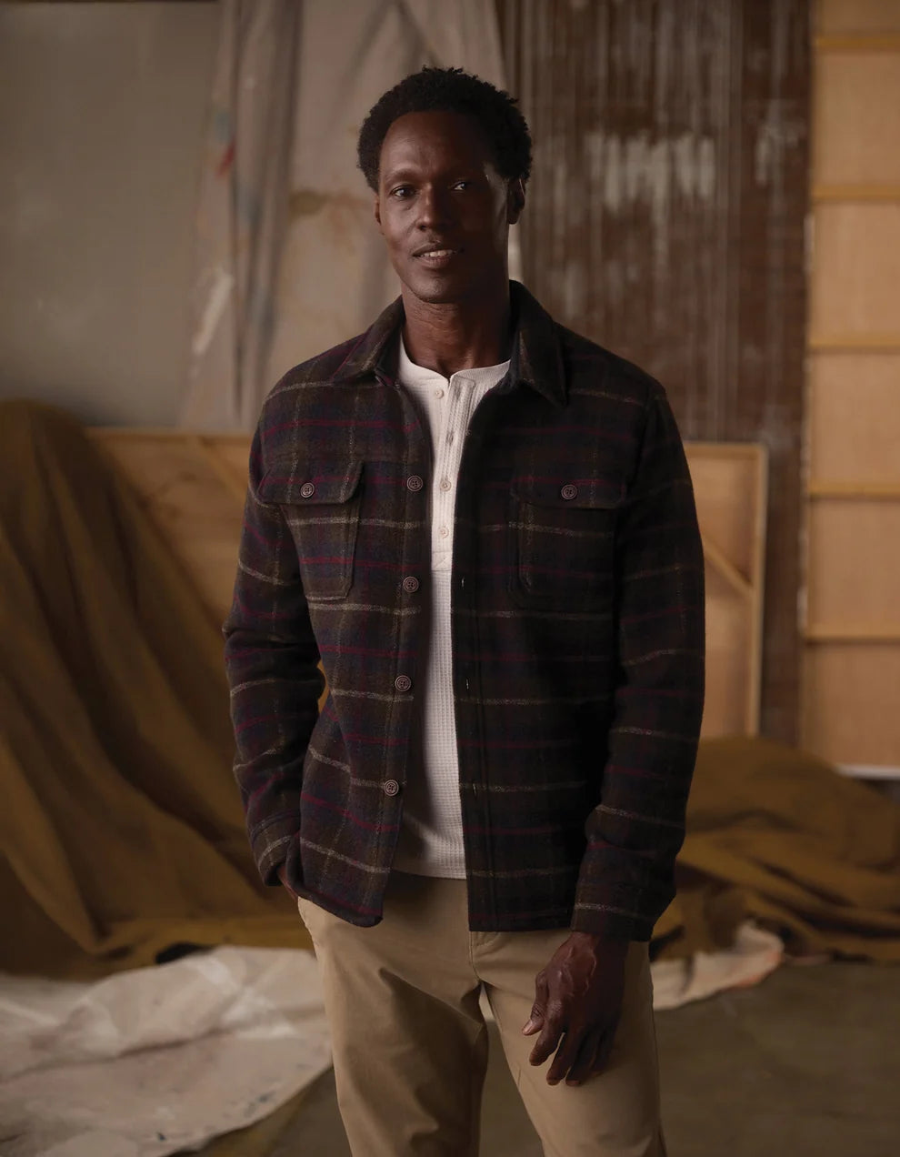 The Normal Brand - Brightside Flannel Lined Workwear Jacket