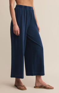 Model wearing ZSupply - Scout Jersey Pant in Indigo