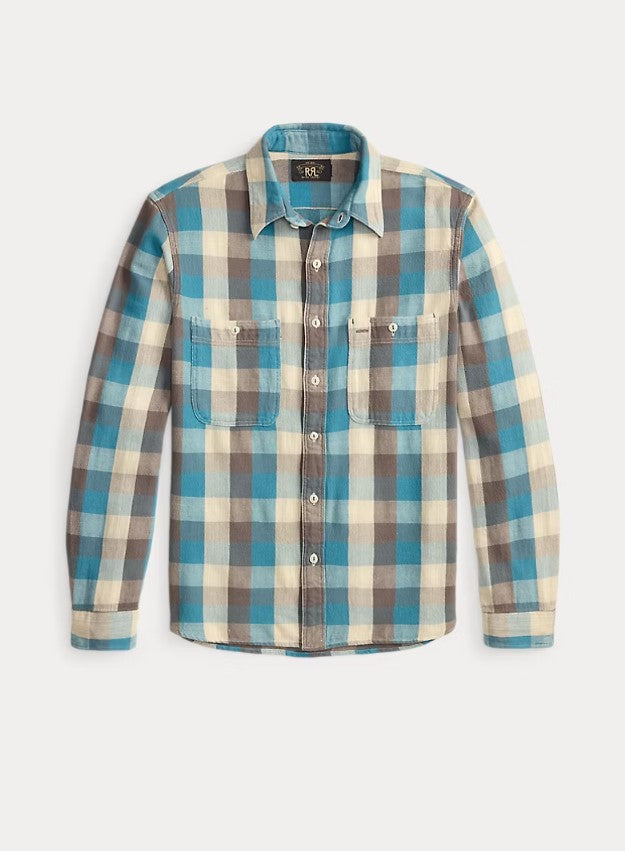 RRL - Plaid Twill Workshirt