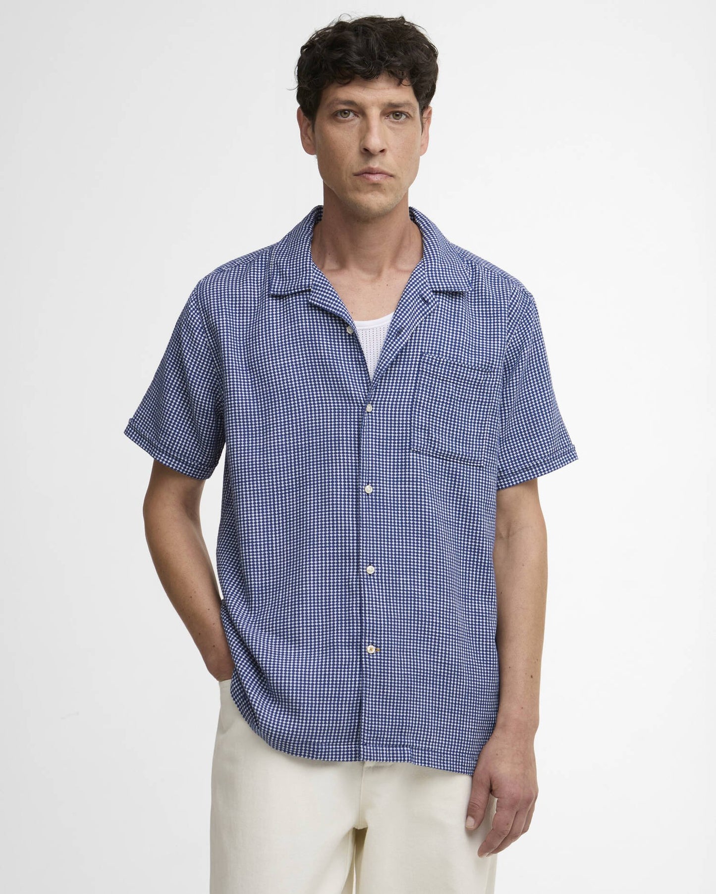 Barbour Rudbeck Textured Short Sleeve Shirt