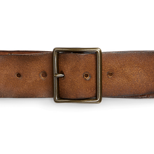Load image into Gallery viewer, RRL - Studded Roughout Leather Belt
